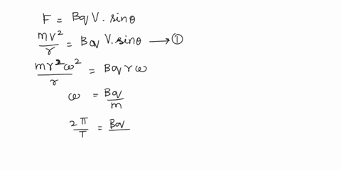 an-electron-and-proton-move-with-the-same-speed-in-plane-perpendicular-to-uniform-magnetic-field-compare-the-radi-and-periods-of-their-orbits_-31017