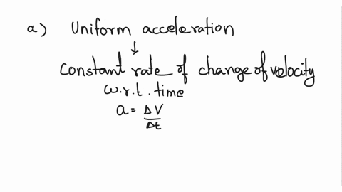 a-define-uniform-acceleration-what-is-the-acceleration-of-a-body-moving-with-uniform-velocity-b-a-particle-moves-over-there-quarters-of-a-circle-of-radius-r-what-is-the-magnitude-of-its-disp-32982