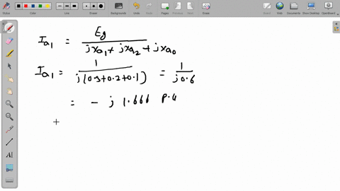 the-positive-negative-and-zero-sequence-reactances-of-a-20-mva-132-kv-synchronous-generator-are-03-pu-02-pu-and-01-pu-respectively-the-generator-is-solidly-grounded-and-is-not-loaded-neglect-all-resis