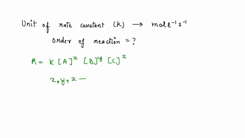 unit-of-rate-constant-for-a-reaction-is-mol-l-1s-1-what-is-the-order-of-the-reaction-46843