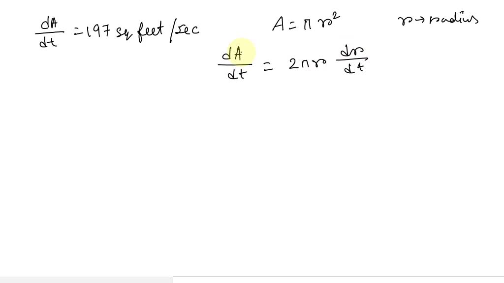 solved-the-area-of-a-circle-is-increasing-at-a-constant-rate-of-118