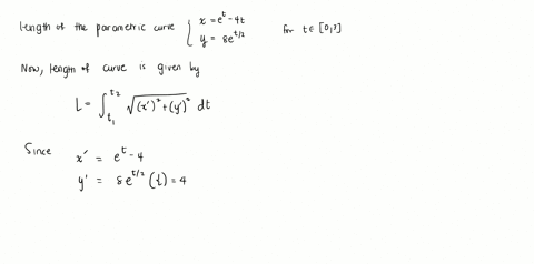 find-the-exact-length-of-the-curve-x-et-4t-y-8et2-0-t-3-48978