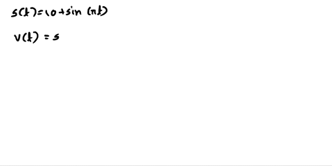 the-displacement-of-a-particle-on-vibrating-string-is-given-by-the-equation-st-10-sinnt-where-st-is-measured-in-centimeters-and-seconds-find-the-velocity-of-the-particle-after-seconds-67938