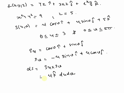 use-stokes-theorem-to-evaluate-c-f-dr-where-c-is-oriented-counterclockwise-as-viewed-from-above-fx-y-z-yzi-3xzj-exyk-c-is-the-circle-x2-y2-9-z-5-73902