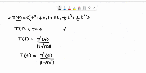 find-the-unit-tangent-vector-tt-at-the-point-with-the-given-value-of-the-parameter-t-rt-t2-4t-1-5t-1-3-t3-1-2-t2-t-4-97267