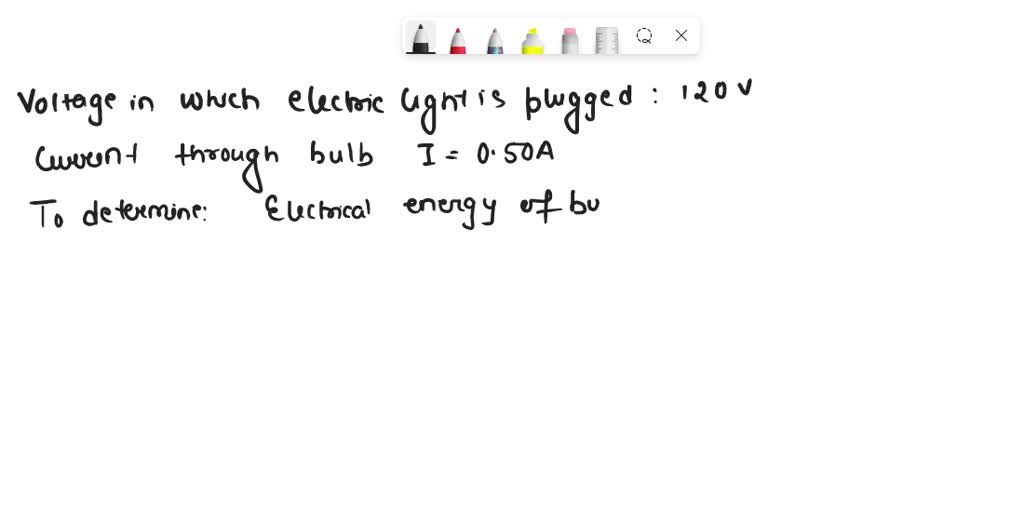 SOLVED An electric light is plugged into a 120V outlet. If the