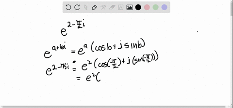 use-eulers-formula-to-write-the-given-expression-in-the-form-a-ib-e2-x-2-i