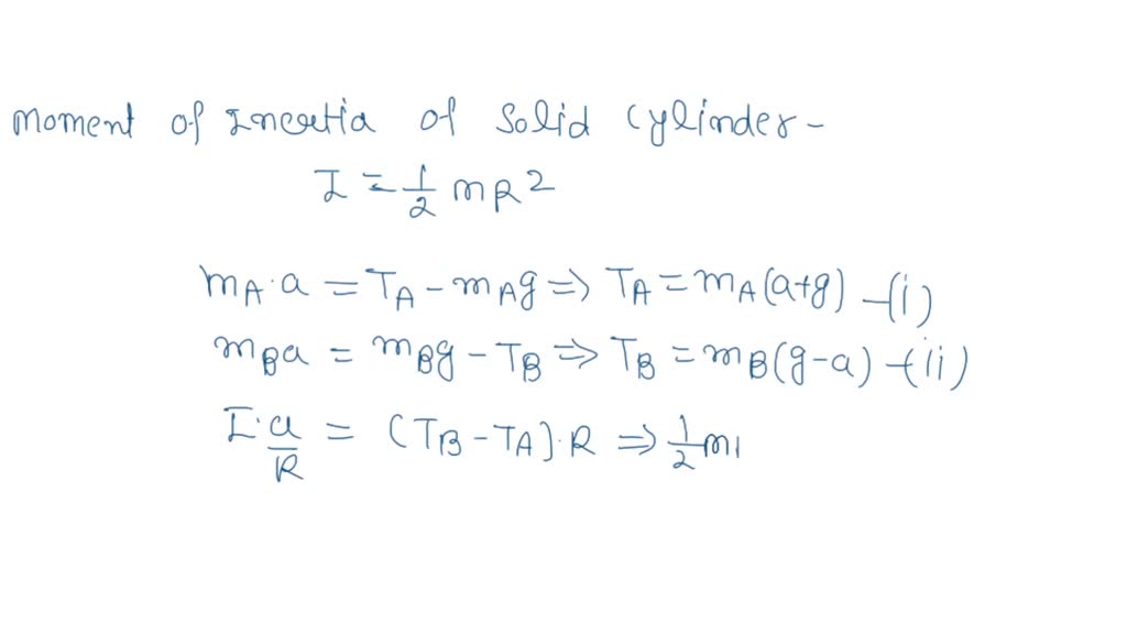 SOLVED: An Atwood Machine Consists Of Two Masses M A 60 Kg And M B 70 ...