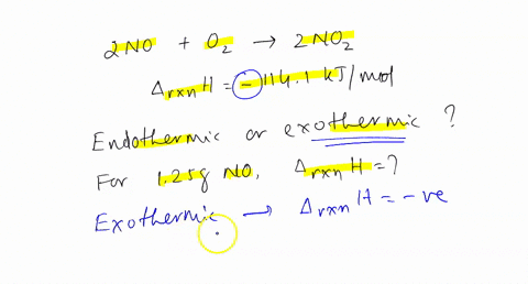 nitrogen-monoxide-a-gas-recently-found-to-be-involved-in-a-wide-range-of-biological-processes-reacts-with-oxygen-to-give-brown-no2-gas2-nog-o2g-2-no2g-rh-1141-kjmol-rxnis-this-reaction-endot-50503