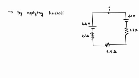 example-single-loop-circuit-with-two-real-batteries-the-emfs-and-resistances-in-the-circuit-of-fig-27-8a-have-the-following-values-881-44v-82-21v-n230-n-18-n-rssn-a-what-is-the-current-i-in-24572