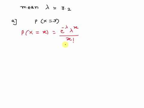 an-electronic-store-sells-computers-the-demand-for-computers-follows-a-poisson-distribution-with-mean-32-per-week-i-find-the-probability-that-the-demand-is-exactly-3-computers-per-week-ii-th-66083
