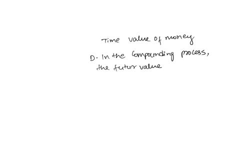 q1-you-the-financial-planner-are-going-to-explain-time-value-of-money-concepts-to-a-client-as-part-retirement-planning-which-of-the-following-statement-concerning-compounding-or-discounting-is-correct