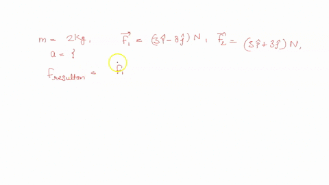 if-the-only-forces-acting-on-a-20kg-mass-are-f13i-8jn-and-f25i3jn-what-is-the-magnitude-of-the-acceleration-of-the-particle-50722