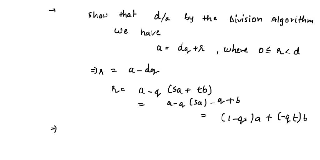 SOLVED: Exercise 3.6. Prove Bezout's Theorem: (Hint: As In The Proof ...