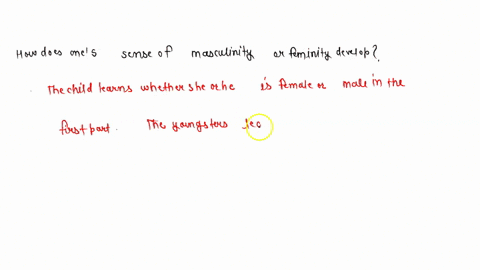 how-does-ones-sense-of-masculinity-or-femininity-develop-50323