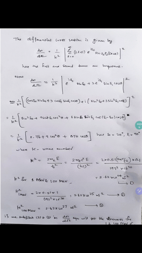 for-the-scattering-of-01mev-electrons-off-119sn-nuclei-calculate-the-relative-size-of-the-relativistic-correction-to-the-differential-scattering-cross-section-for-scattering-angles-of-20-and-84179