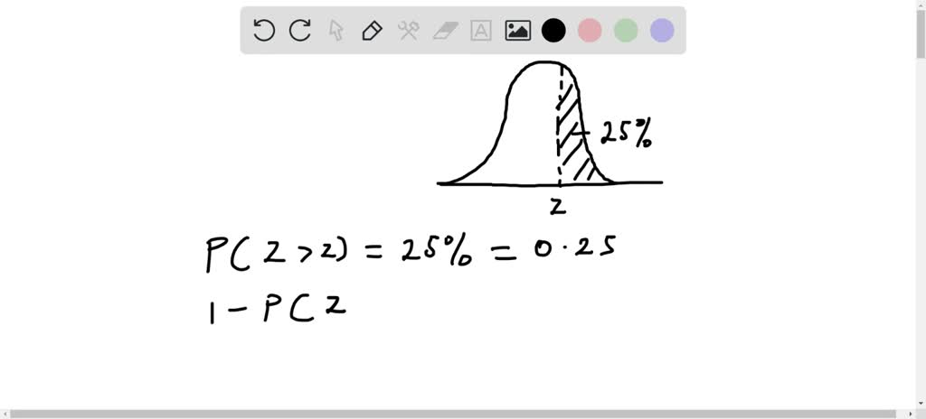 solved-find-the-z-score-that-has-25-of-the-distribution-s-area-to-its