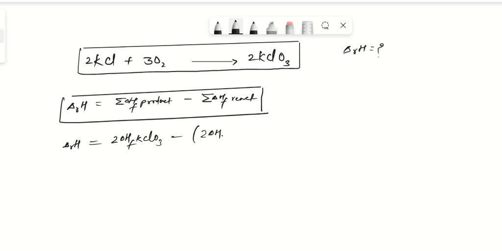 SOLVED Using the enthalpies of formation provided, determine the heat