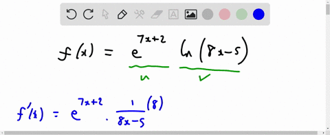 find-the-derivative-of-the-following-function-flx-e-7x2-in-8x-5-f-x-simplify-your-answer-13169