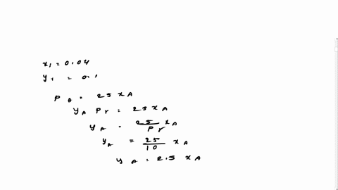 in-a-certain-equipment-used-for-the-absorption-of-s02-from-air-by-water-at-one-section-the-gas-and-liquid-phase-concentrations-of-the-solute-are-10-mole-and-4-mass-respectively-the-solution-96434