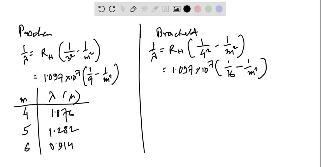 SOLVED: For atomic hydrogen, the Paschen series of lines occurs when nf ...