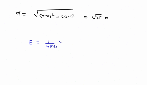 a-point-charge-of-400-nc-is-located-at-0-1-m-what-is-the-magnitude-of-the-electric-field-due-to-the-point-charge-at-40-20-m-answer-72-nc-33313