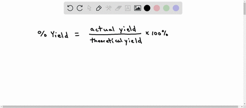 if-the-percentage-yield-is-equal-to-100then-it-is-impossible-to-have-the-actual-yield-be-equal-to-theoretical-yield-there-was-no-limiting-reactant-the-actual-yield-is-less-than-the-theoretic-14324