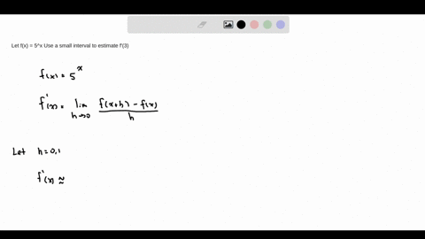 let-fx-5x-use-a-small-interval-to-estimate-f3