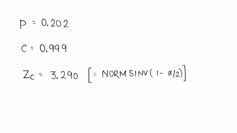 assume-that-a-sample-is-used-t0-estimate-population-proportion-p-find-the-margin-of-error-me-that-corresponds-to-sample-of-size-248-with-2029-successes-at-a-confidence-level-of-99996-me-answ-44563