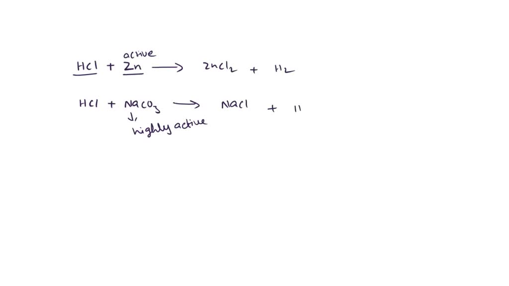 SOLVED: A student took two test tubes containing 2 mL of dilute ...