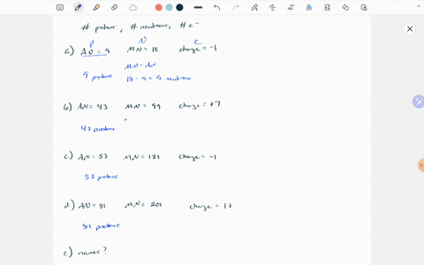 determine-the-number-of-protons-neutrons-and-electrons-in-the-following-isotopes-that-are-used-in-medical-diagnoses-a-atomic-number-9-mass-number-18-charge-of-1-b-atomic-number-43-mass-number-99-charg