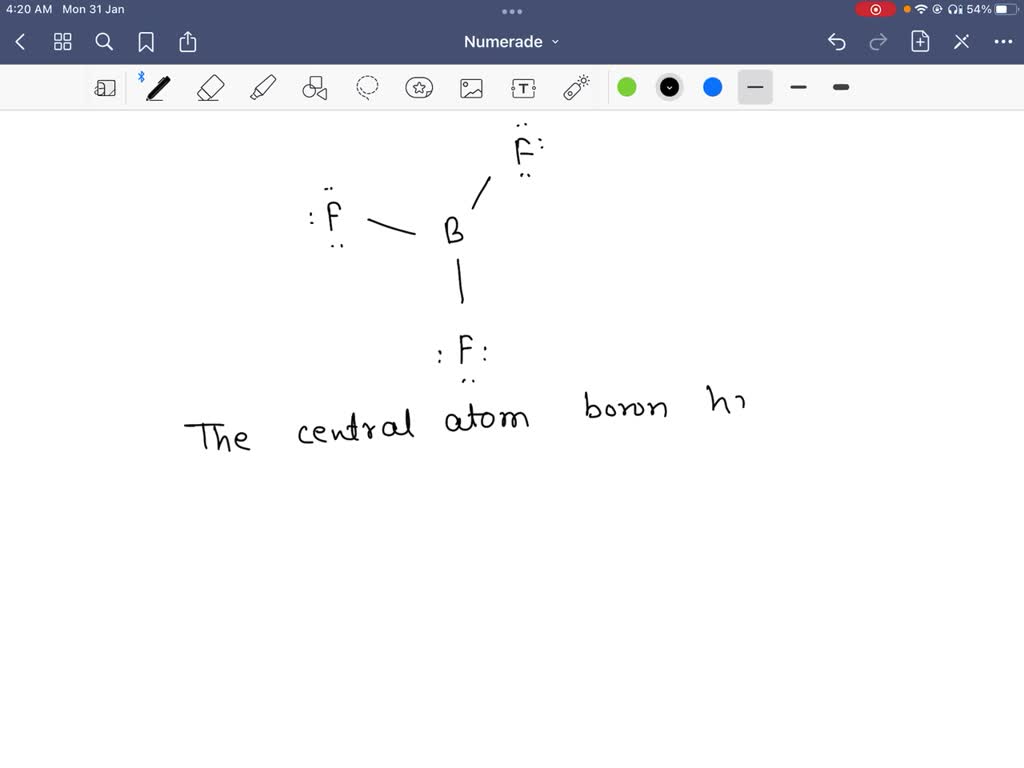 Solved For Boron Trifluoride A Draw A Correct Lewis Structure Of Bf Consistent With The