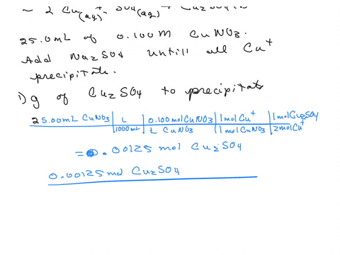 copper-i-sulfate-cu2so4-precipitates-out-of-solution-upon-the-reaction-of-cu-and-sulfate-ion-you-have-250-ml-of-an-aqueous-0100-m-solution-of-cuno3-suppose-you-add-an-aqueous-solution-of-sod-84653