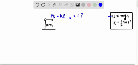 a-body-is-moving-horizontally-at-a-height-of-10-m-has-its-pe-to-ke-then-velocity-of-the-body-is-62302