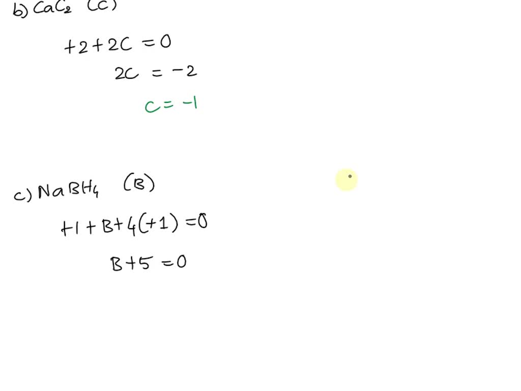 SOLVED Give the oxidation numbers for the specified atoms in the