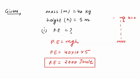an-object-of-mass-40-kg-is-raised-to-a-height-of-5-m-above-the-ground-what-is-its-potential-energy-if-the-object-is-allowed-to-fall-find-its-kinetic-energy-when-it-is-half-way-down-4