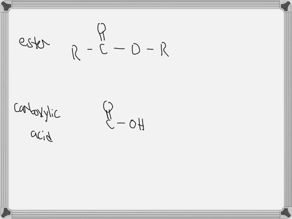 Solved Which Of The Following Functional Groups Does Not Contain A Carbon Oxygen Double Bond