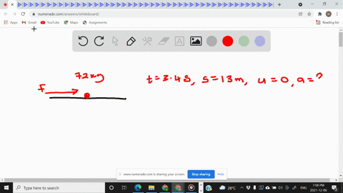 q1-a-box-of-mass-72-kg-is-at-rest-on-a-horizontal-frictionless-surface-a-constant-horizontal-force-of-magnitude-f-then-acts-on-the-box-accelerating-it-to-the-right-you-observe-that-it-takes-the-box-34