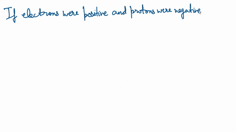 if-electrons-were-positive-and-protons-were-negative-discuss-whether-coulombs-law-would-be-written-t-68969