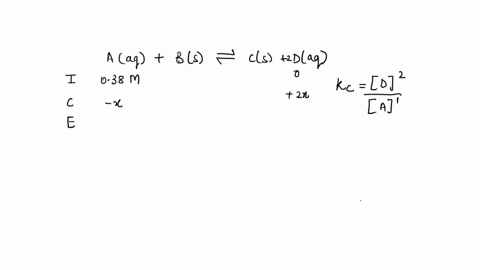 for-the-reaction-below-kc-92-105-what-is-the-equilibrium-concentration-of-d-if-the-reaction-begins-with-038-m-a-a-aq-2-b-s-c-s-2-d-aq-99753