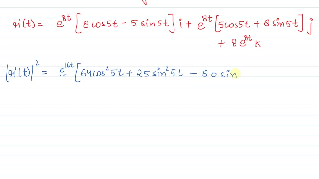 Find The Length Of The Curve Traced By The Given Vector Function On The Indicated Interval Find The Length Of The Curve Traced By The Given Vector Function On The Indicated Interval