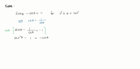 find-all-solutions-in-the-interval-0-360-if-rounding-is-necessary-round-to-the-nearest-tenth-of-a-degree-enter-your-answers-as-a-comma-separated-list-2-sin-csc-1