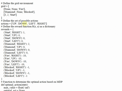 in-this-assignment-you-will-write-pseudo-code-for-markov-decision-process-a-markov-decision-process-also-known-as-mdp-model-contains-the-following-set-of-features-a-set-of-possible-states-s-72746