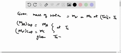 if-water-with-a-mass-mh-at-temperature-th-is-poured-into-an-aluminum-cup-of-mass-mal-containing-mass-mc-of-water-at-tc-where-th-tc-what-is-the-equilibrium-temperature-of-the-system-60354