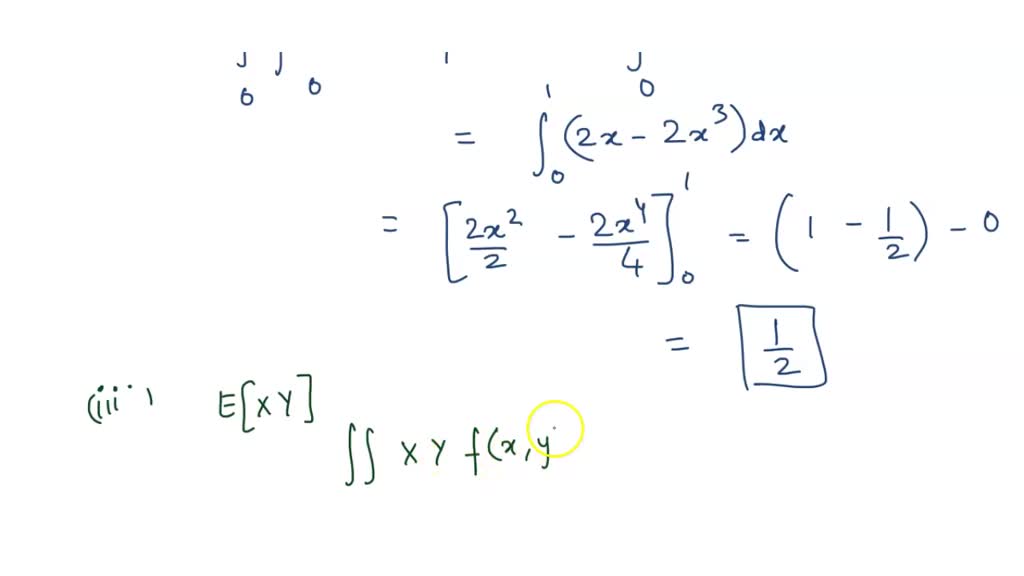 SOLVED: Question 10: Let X and Y be continuous random variables with ...