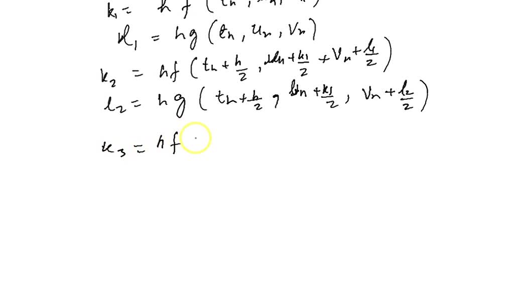 SOLVED: The van der Pol equation is a model of an electronic circuit ...