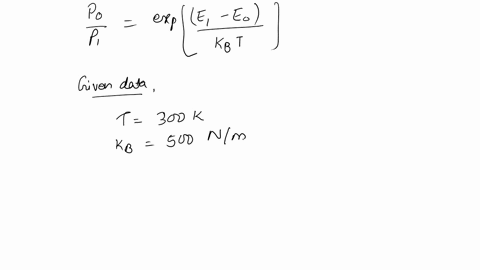 1-bond-length-what-is-the-probability-to-find-the-c-h-bond-in-the-first-excited-vibrational-state-at-room-temperature-t-300kj-the-force-constant-is-k-500-nm-the-ratio-of-the-occupancy-of-the-78572
