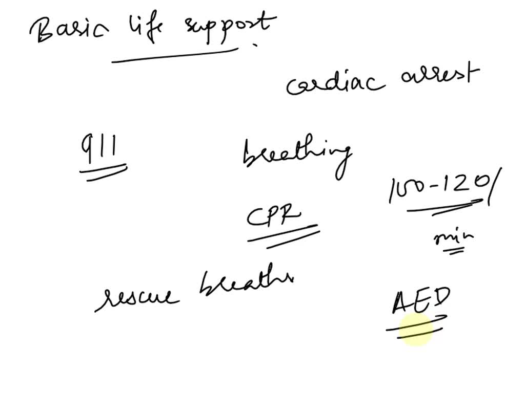 SOLVED How to perform basic life support and use adjuncts to support resuscitation How to