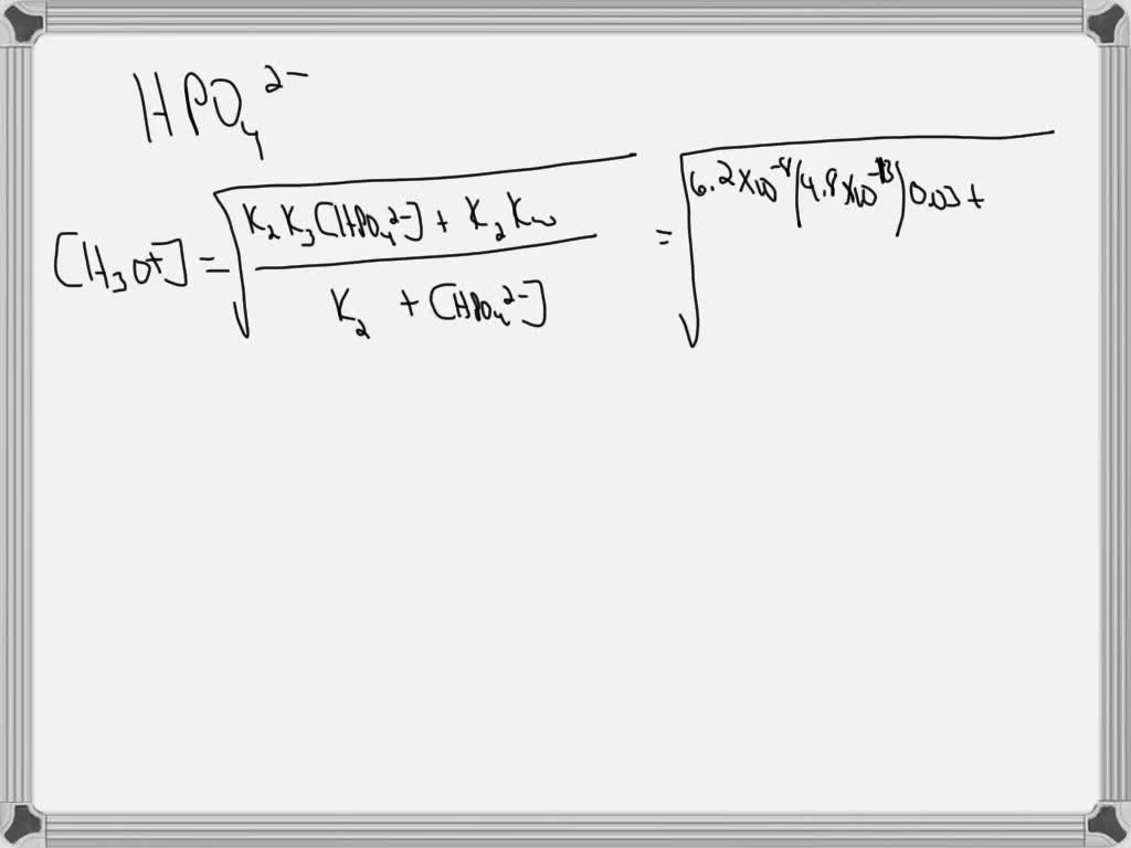 SOLVED Determine the pH at the equivalence point of titration of