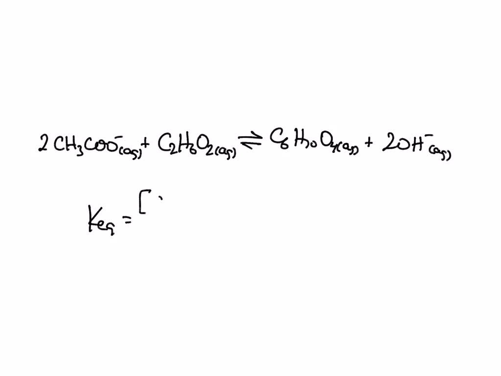 SOLVED: Write the equilibrium constant expression for each of the ...